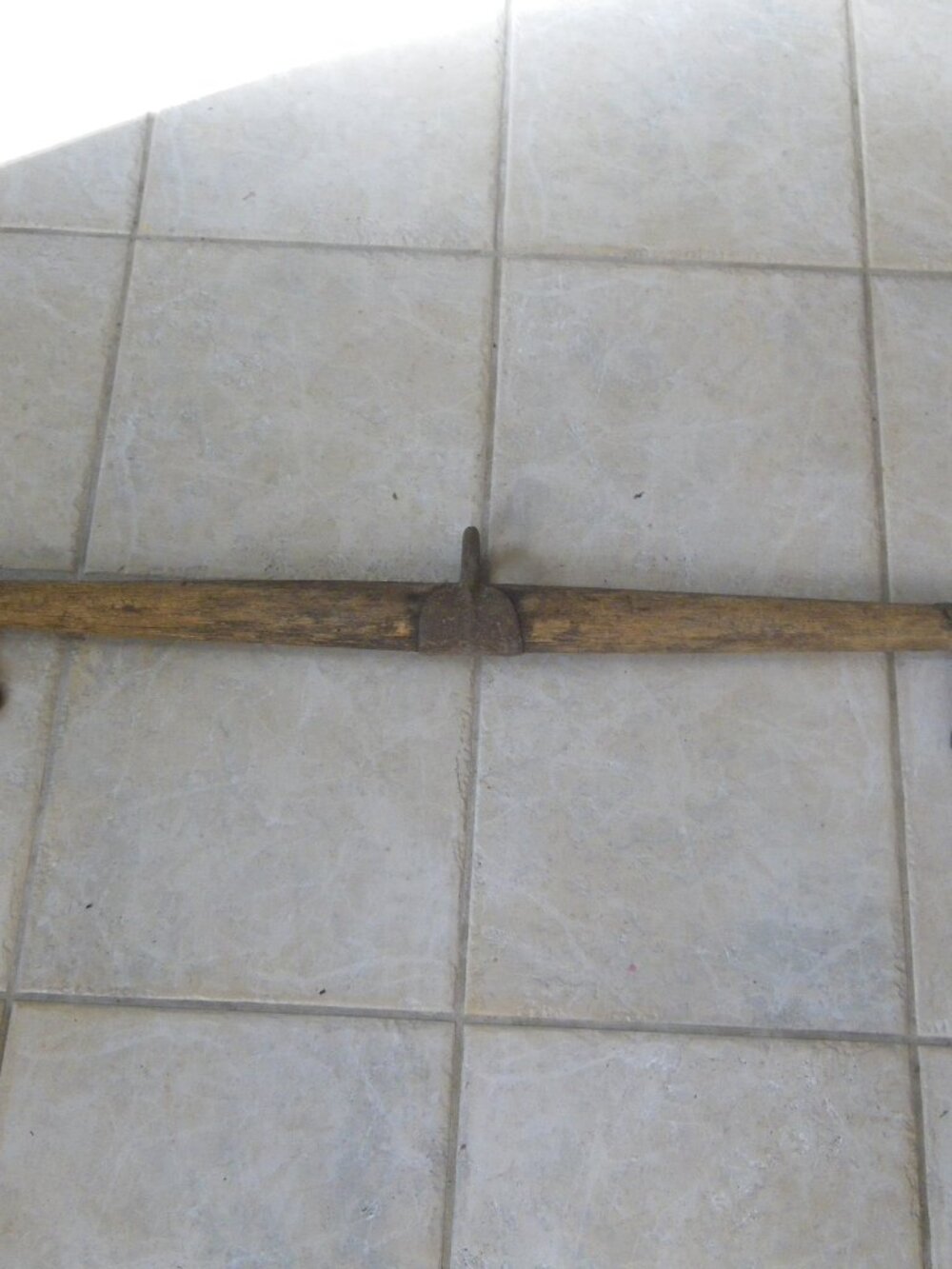 Vintage Antique Wooden & Wrought Iron Farm Yoke Harness Rustic Home Decor